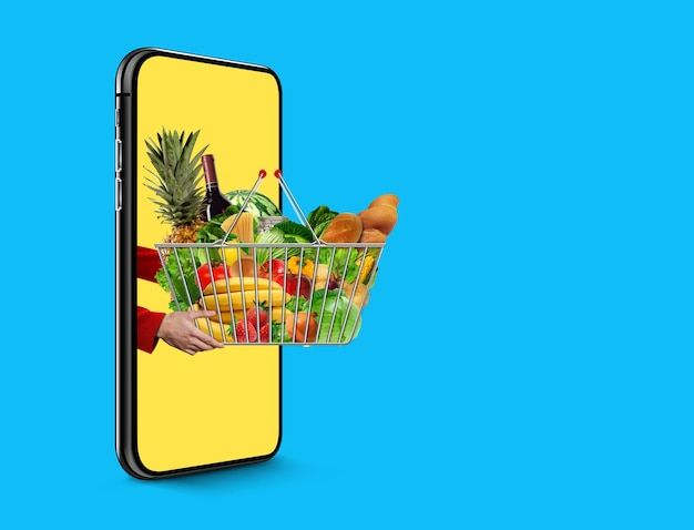 Spesa Supermarket template preview